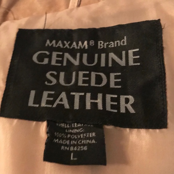 Bundle & Save‼️Vintage MAXAM Genuine Suede Jacket - Picture 4 of 5